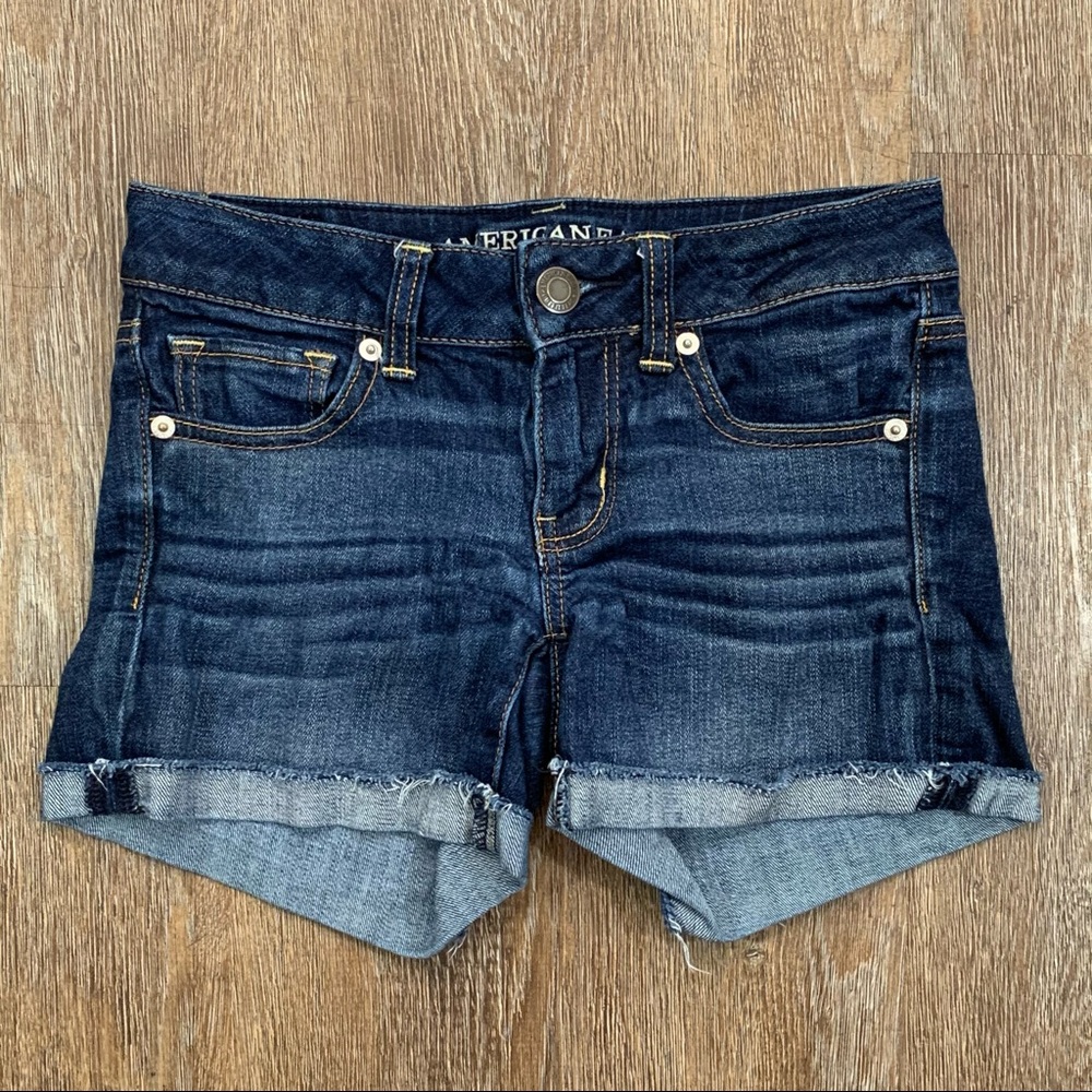 American Eagle Outfitters Stretch Distressed Short